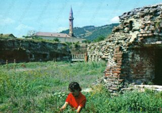 Carte poștală Insula Ada Kaleh pe Dunare Geamia - anii '60 - 02