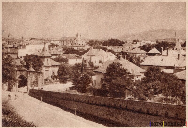 Carte poștală Alba Iulia - anii '50