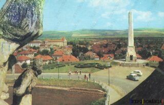Carte poștală Alba Iulia Poarta și Obeliscul - anii '70 - 02