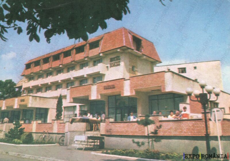 Carte poștală Beclean Hotel Somesul - anii '70