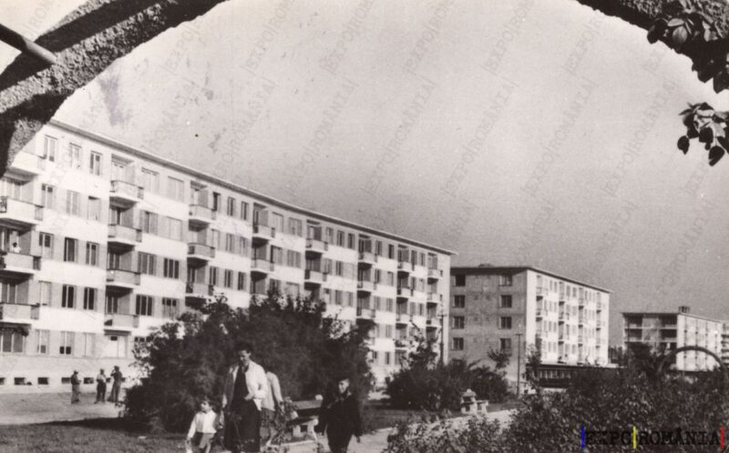 Carte poștală Braila Bulevardul Karl Marx - anii '60 - 05