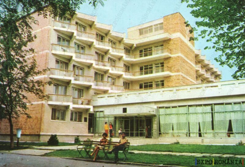 Carte poștală Lacul Sarat Complexul ONT - anii '80