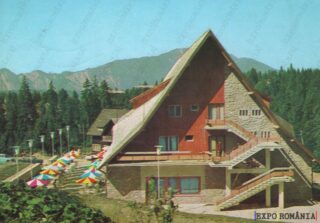 Carte poștală Predeal Clabucet Cabana - anii '70