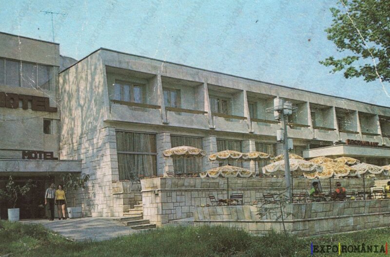 Carte poștală Monteoru Hanul Terasa - anii '70