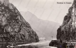 Carte poștală Dunarea la Cazane - anii '60 - 03