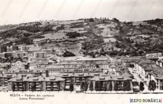 Carte poștală Resita Cartierul Lunca Pomostului - anii '60