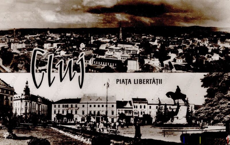 Carte poștală Cluj Napoca - anii '60 - 01