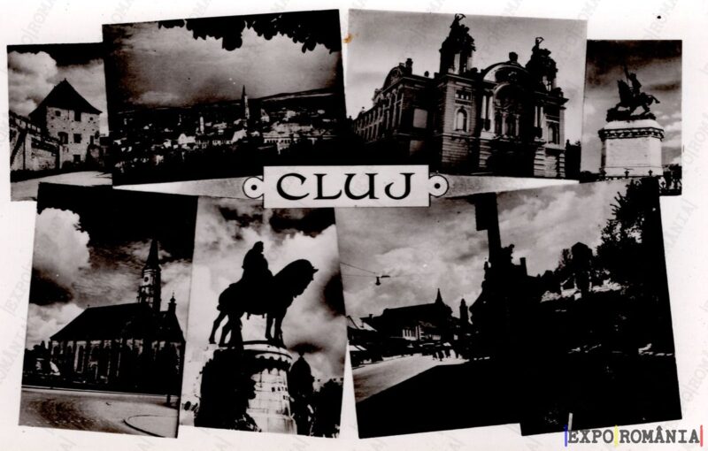 Carte poștală Cluj Napoca - anii '60 - 02