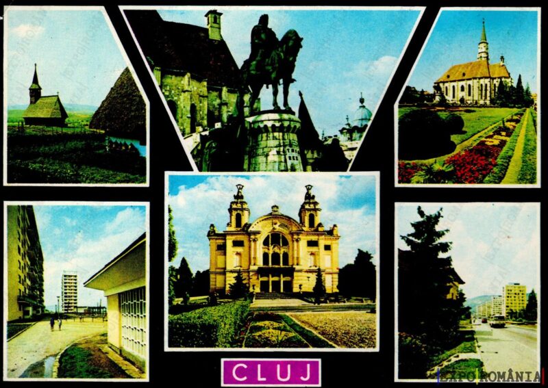 Carte poștală Cluj Napoca - anii '70 - 03