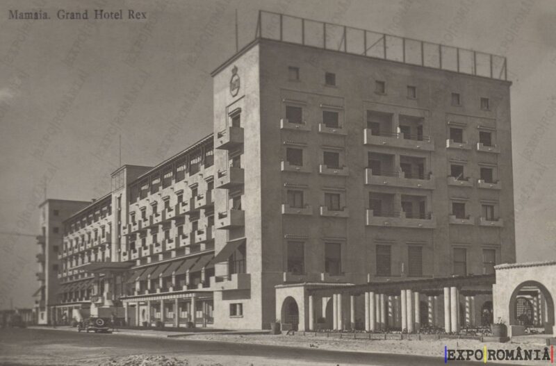 Carte poștală Mamaia Hotel Rex - anii '50 - 04