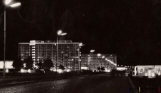 Carte poștală Mamaia Noaptea - anii '60 - 01