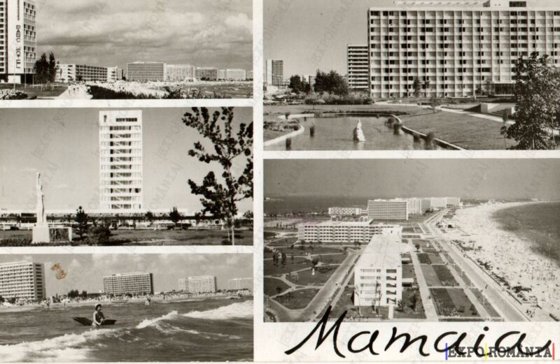 Carte poștală Mamaia - anii '60 - 08