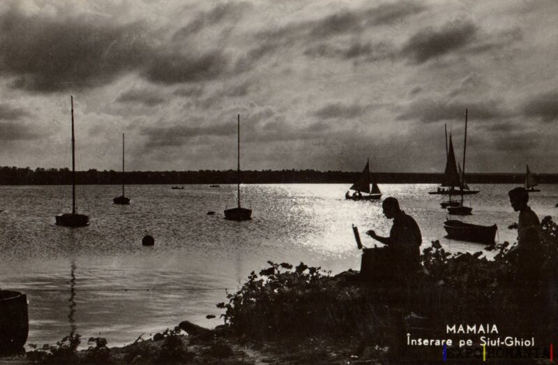 Carte poștală Mamaia Siutghiol - anii '70