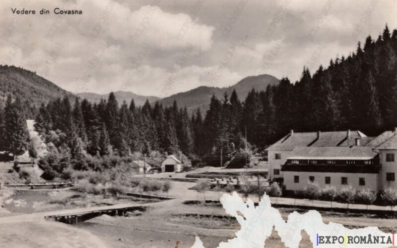 Carte poștală Covasna - anii '60