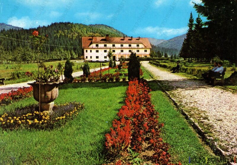 Carte poștală Covasna Sanatoriul UGSR - anii '80 - 01