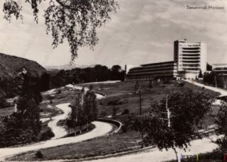 Carte poștală Moroeni Sanatoriul - anii '60