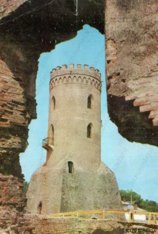 Carte poștală Targoviste Turnul Chindiei - anii '70