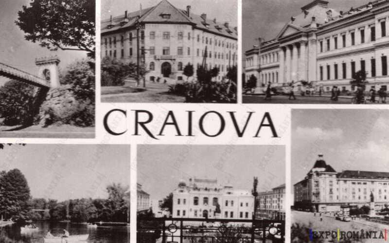 Carte poștală Craiova - anii '60