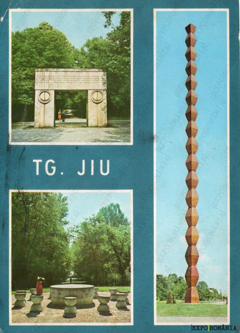 Carte poștală Targu Jiu Brancusi - anii '70