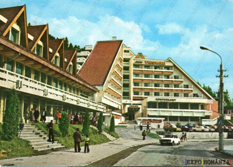 Carte poștală Baile Tusnad Hotel Tusnad - anii '70