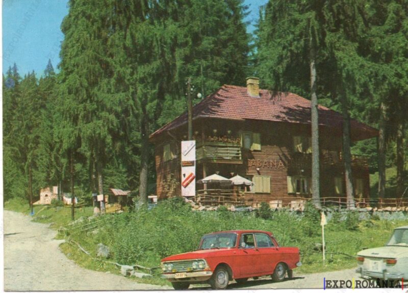 Carte poștală Homorod Cabana Homorod - anii '70 - 01