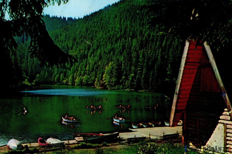 Carte poștală Lacul Rosu - anii '70 - 02