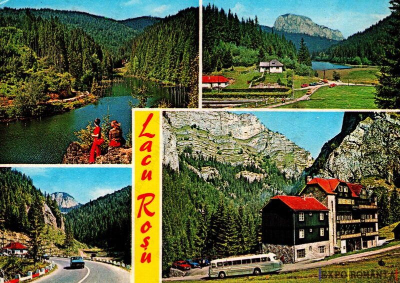 Carte poștală Lacul Rosu - anii '70 - 04