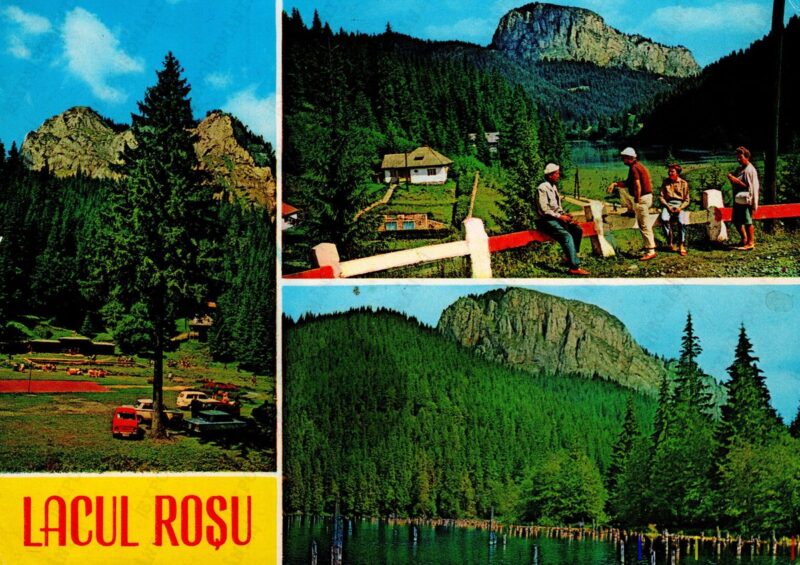Carte poștală Lacul Rosu - anii '70 - 05