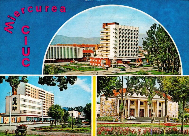 Carte poștală Miercurea Ciuc - anii '70
