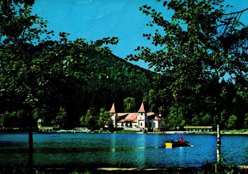 Carte poștală Tusnad Baila Tusnad Lacul Ciucas - anii '70