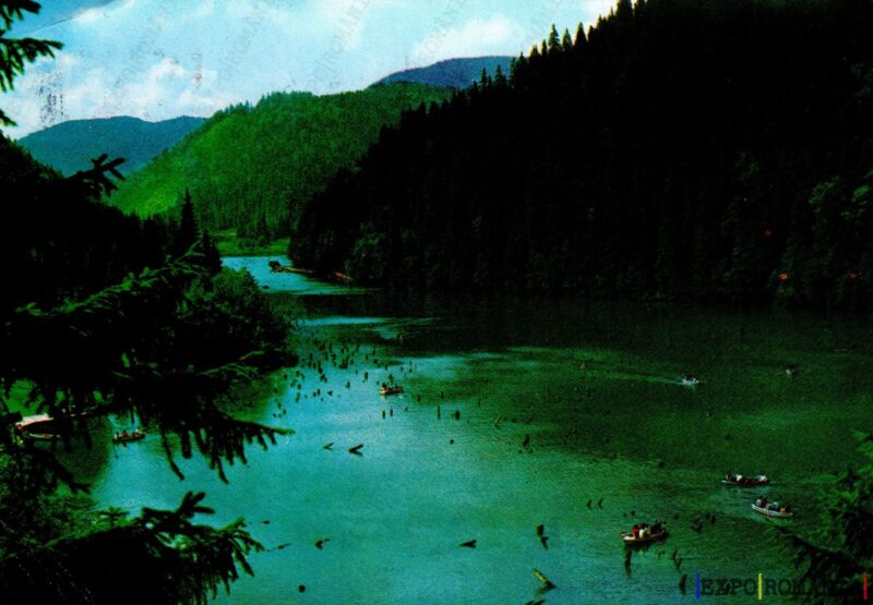 Carte poștală Tusnad Lacul Rosu - anii '70 - 02