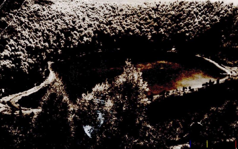 Carte poștală Tusnad Lacul Sfanta Ana - anii '70 - 03