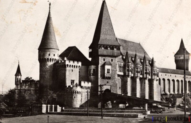 Carte poștală Hunedoara Castelul Corvinilor - anii '60 - 04