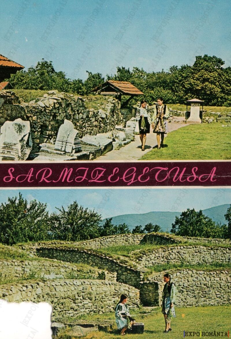 Carte poștală Cetatea Sarmisegetusa - anii '70
