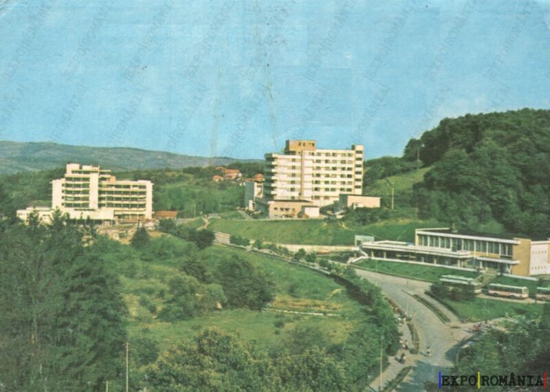Carte poștală Geoagiu Bai - anii '70