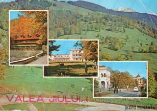 Carte poștală Valea Jiului - anii '70
