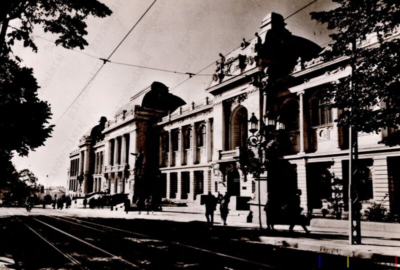 Carte poștală Iasi Universitatea A.I. Cuza - anii '60 - 01