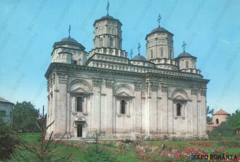 Carte poștală Biserica Golia - anii '70
