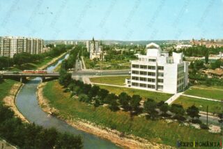 Carte poștală Iasi Podul Rosu - anii '80
