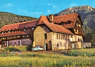 Carte poștală Borsa Campingul Turistic - anii '80 - 01