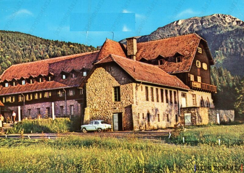 Carte poștală Borsa Campingul Turistic - anii '80 - 01