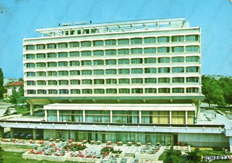 Carte poștală Turnu Severin Hotel Parc - anii '70 - 01