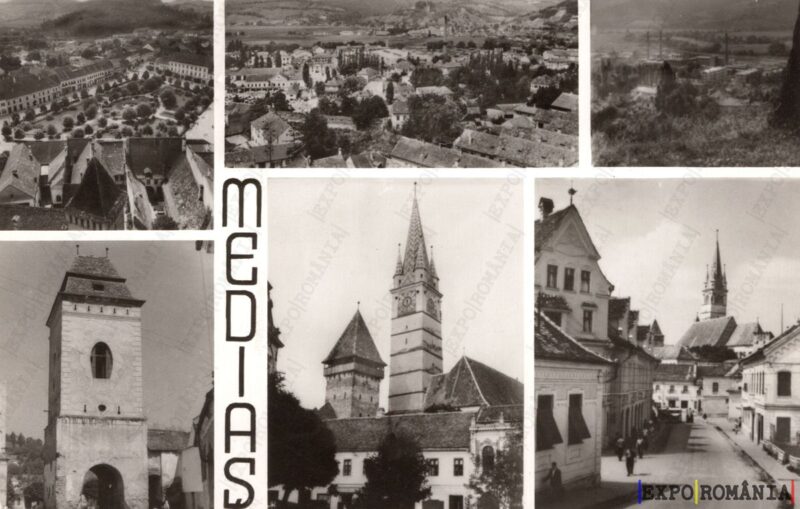 Carte poștală Medias - anii '60 - 01