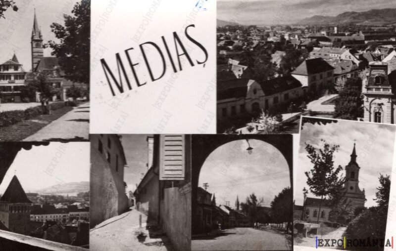 Carte poștală Medias - anii '60 - 02