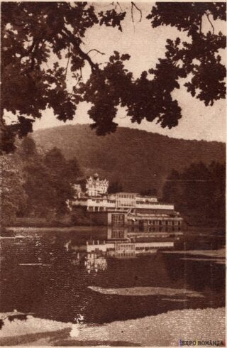 Carte poștală Sovata Lacul Ursu - anii '60 - 02