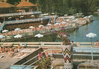 Carte poștală Sovata Strand - anii '60