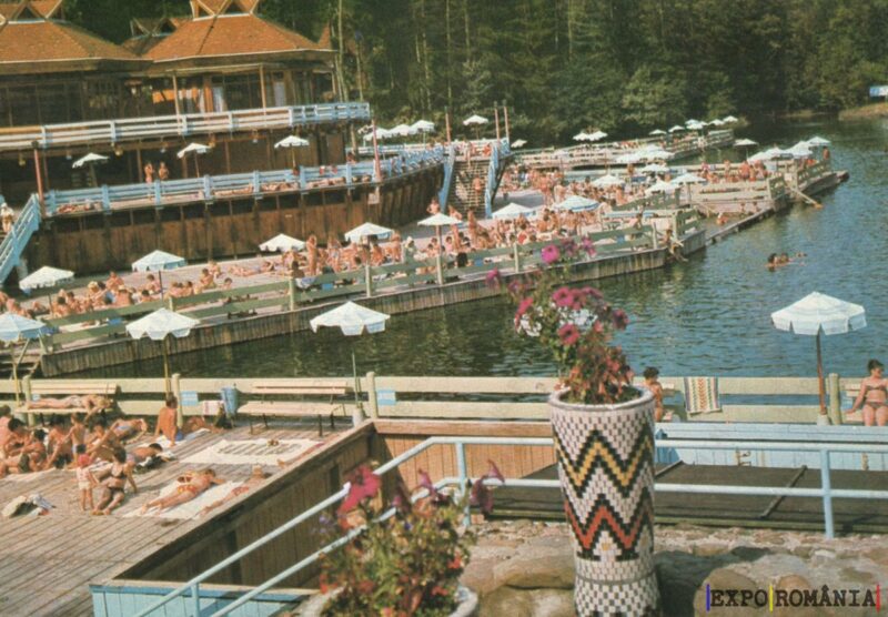 Carte poștală Sovata Strand - anii '60