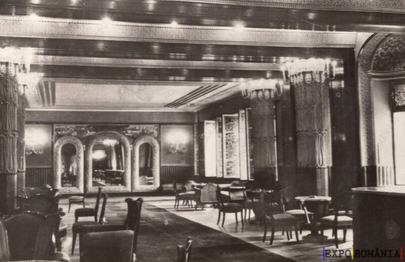 Carte poștală Targu Mures Palatul Culturii - anii '60