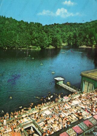 Carte poștală Sovata Lacul Ursu - anii '70 - 03