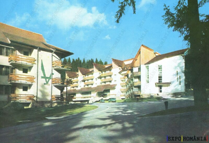 Carte poștală Durau Hotel Durau - anii '70